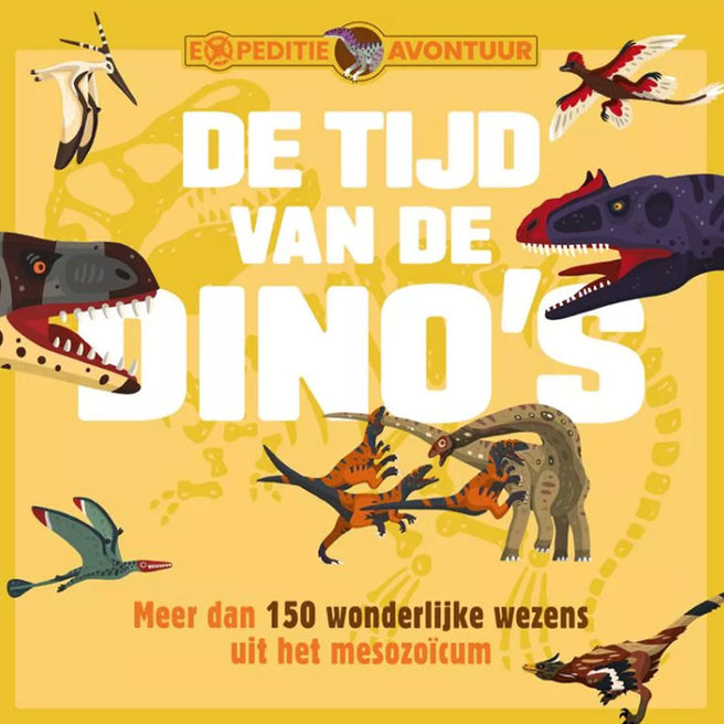 uitgeverij rebo de tijd van de dino's - expeditie-avontuur | 1724436 | 