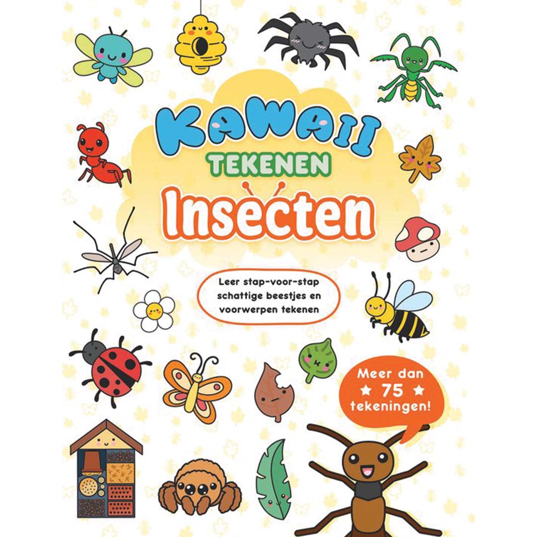 uitgeverij rebo kawaii tekenen insecten | 1725068 | 1