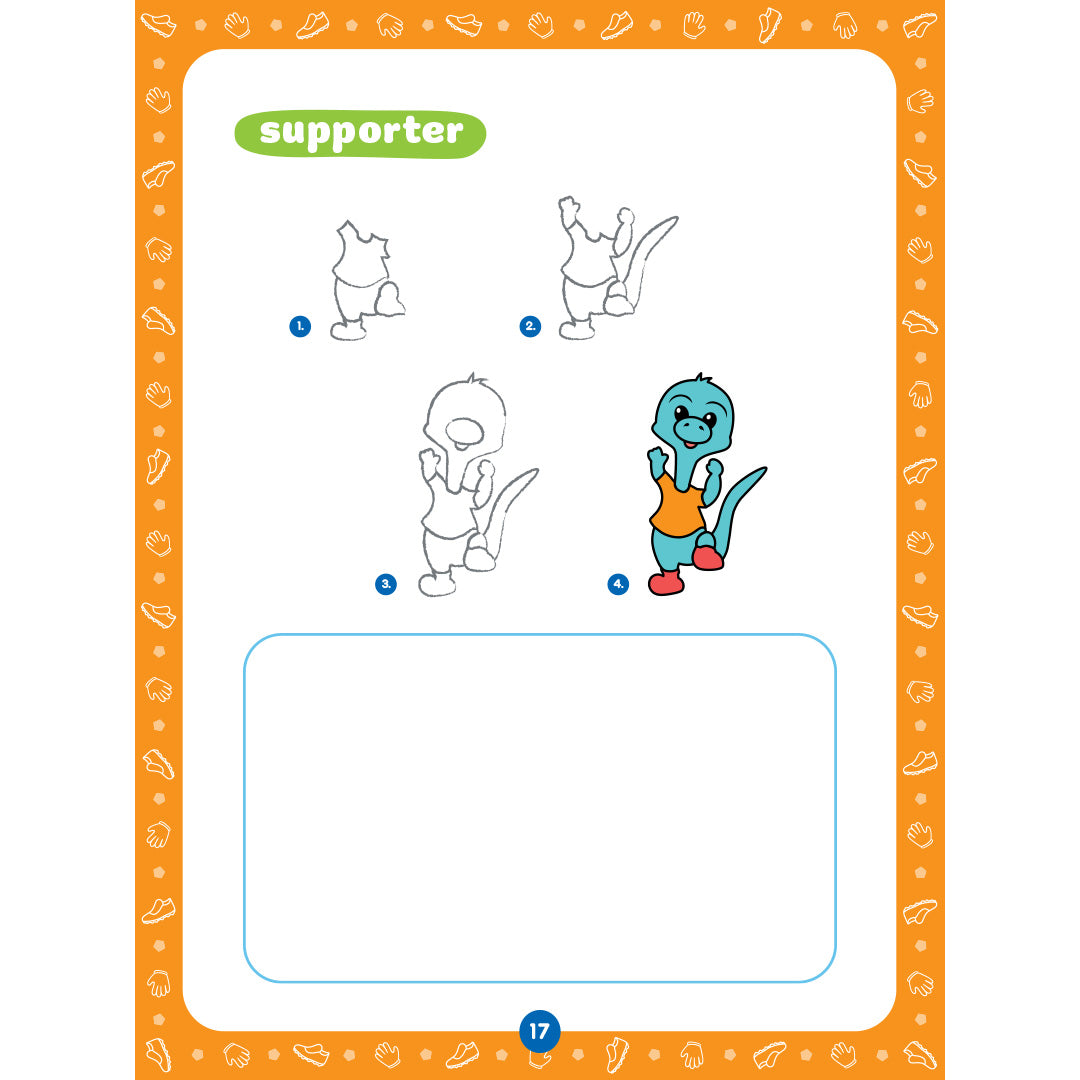 uitgeverij rebo kawaii tekenen voetbal | 1725067 | 5