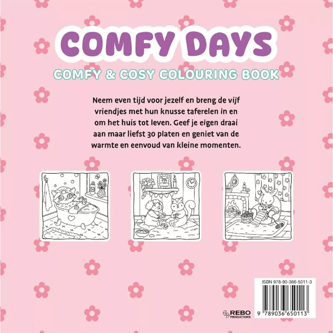 uitgeverij rebo kleurboek comfy days | 1725011 | 6