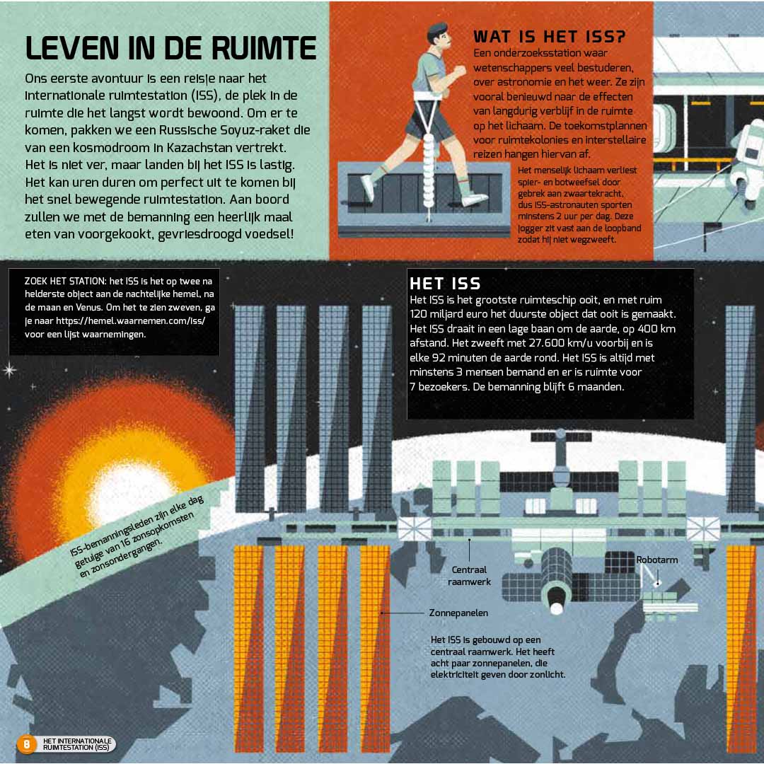 uitgeverij rebo ontdekkingen in de ruimte - expeditie-avontuur