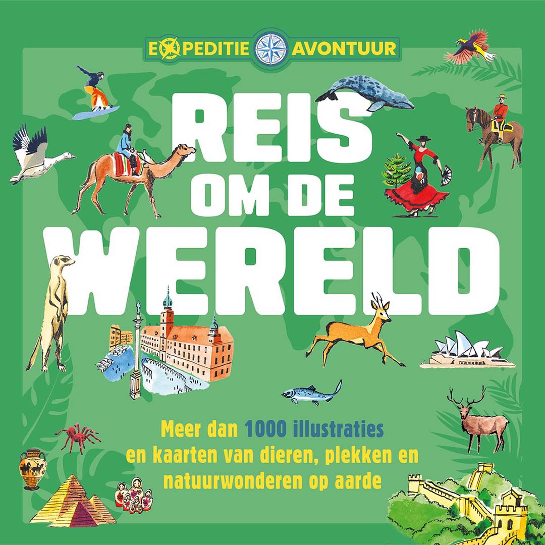uitgeverij rebo reis om de wereld - expeditie-avontuur | 1724439| 