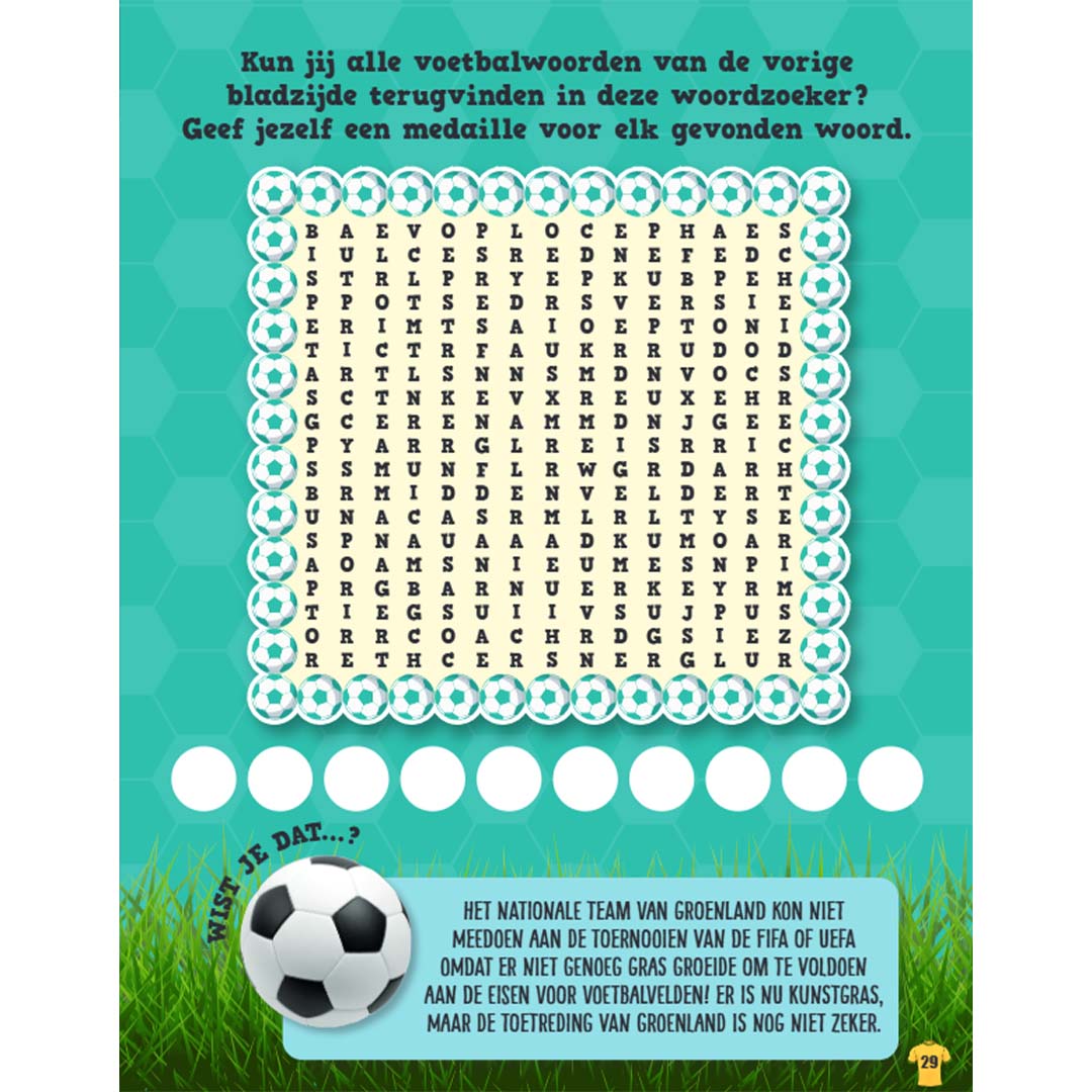 uitgeverij rebo reuze stickerboek voetbal | REB1724179| 5