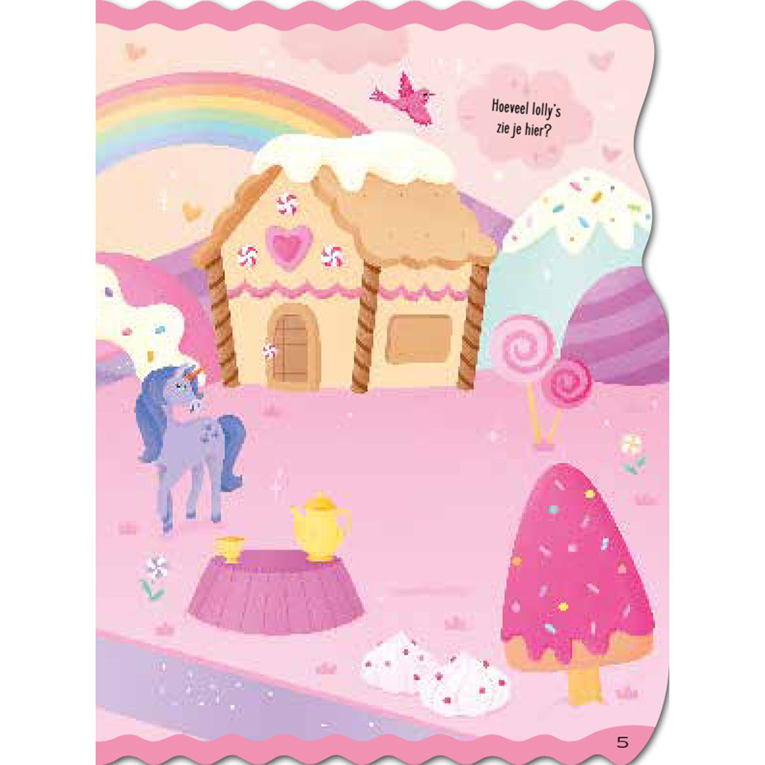 uitgeverij rebo unicorns stickerplezier activiteitenboek