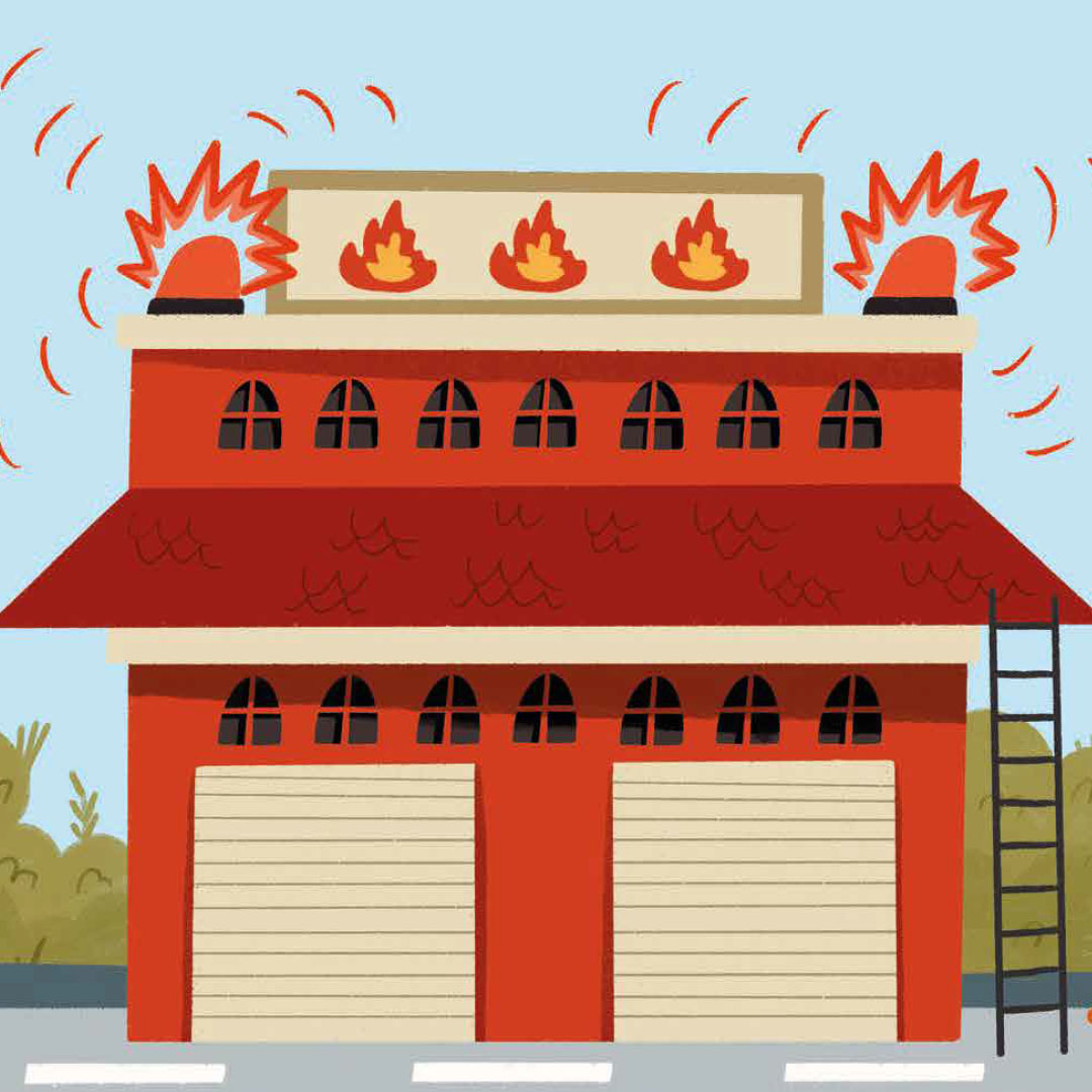 uitgeverij rebo wat hoor ik daar? - de brandweer | 1725056 | 2