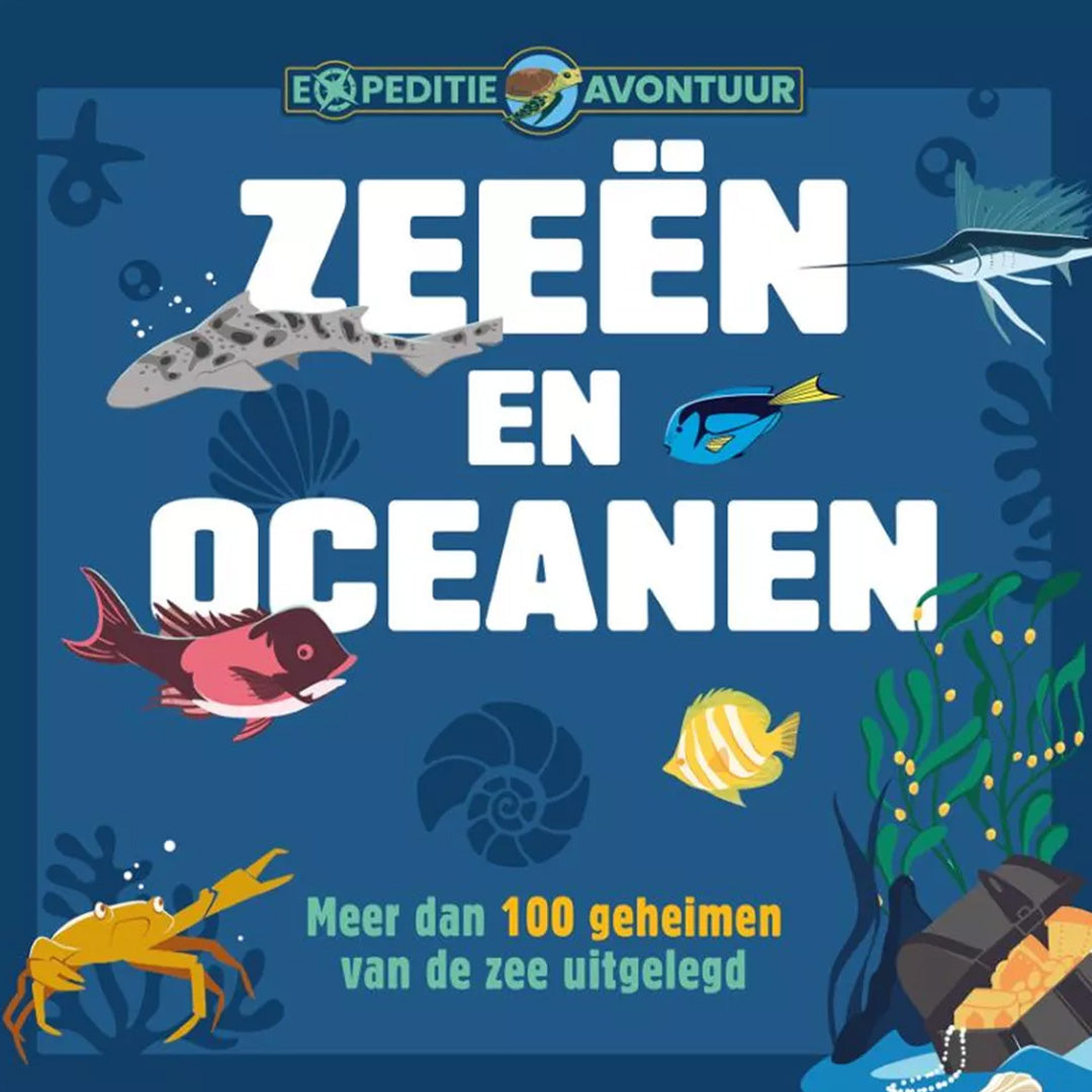 uitgeverij rebo zeeën en oceanen - expeditie-avontuur | 1724438 | 