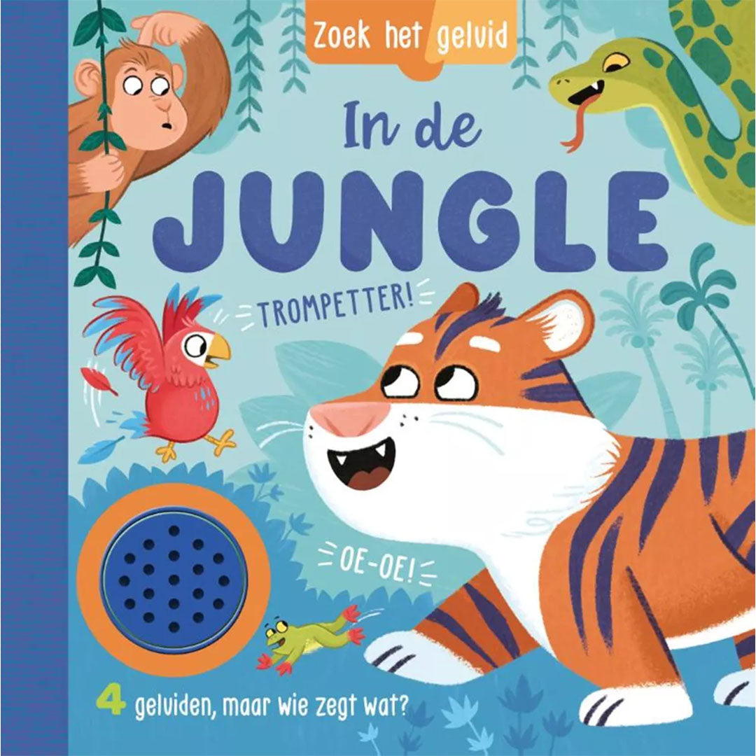 uitgeverij rebo zoek het geluid - in de jungle | 1725118 | 