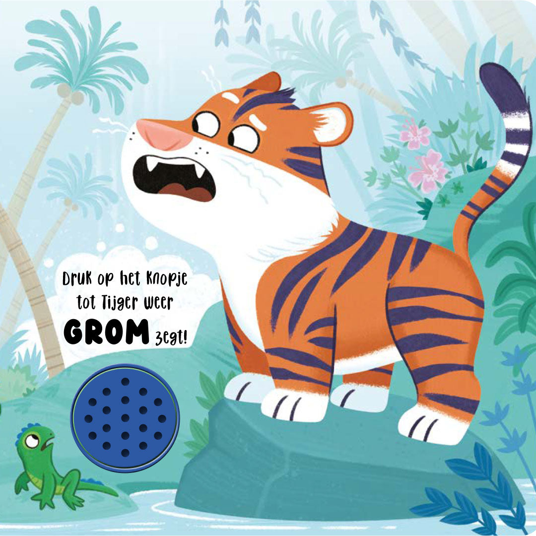 uitgeverij rebo zoek het geluid - in de jungle | 1725118 | 3
