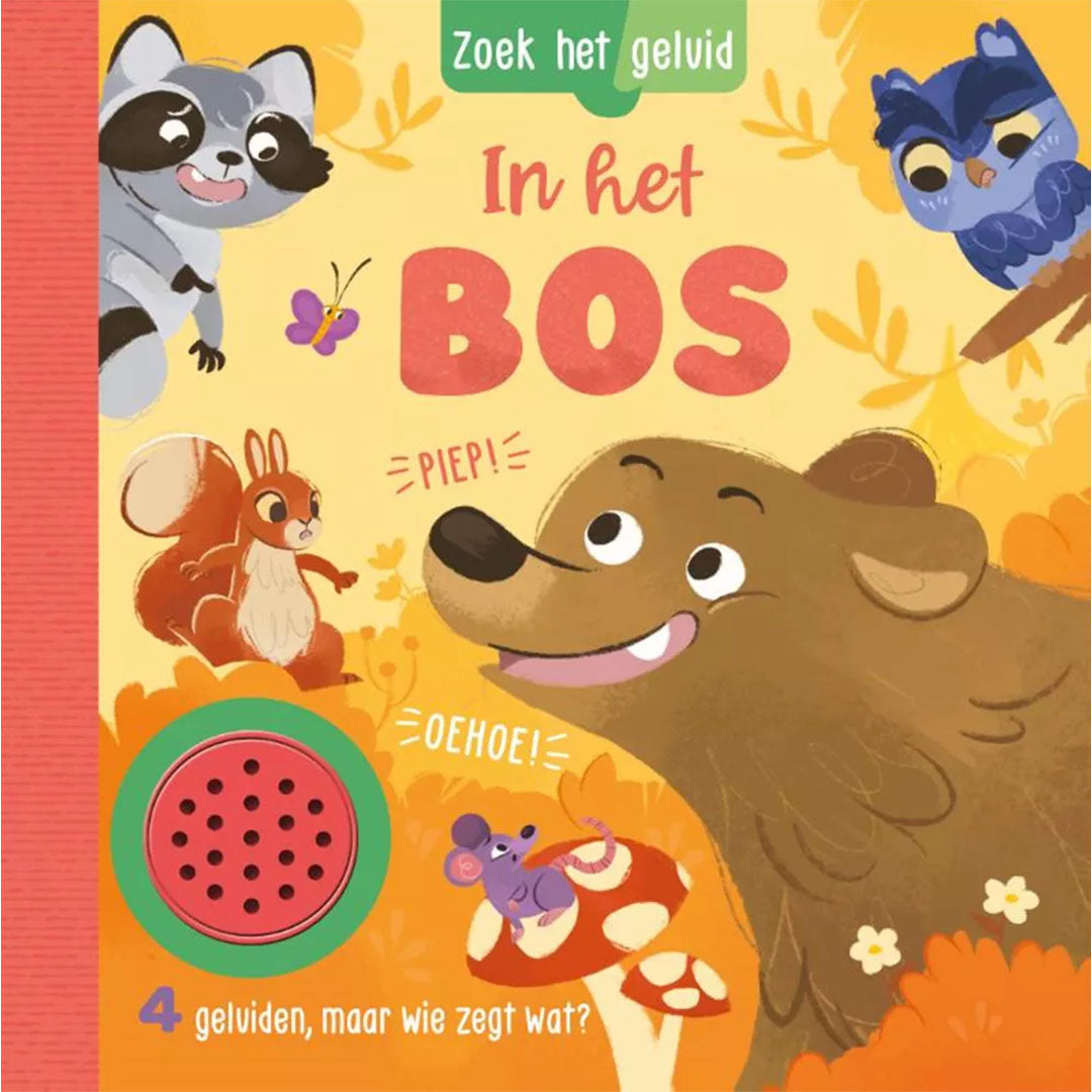 uitgeverij rebo zoek het geluid - in het bos | 1725116 |