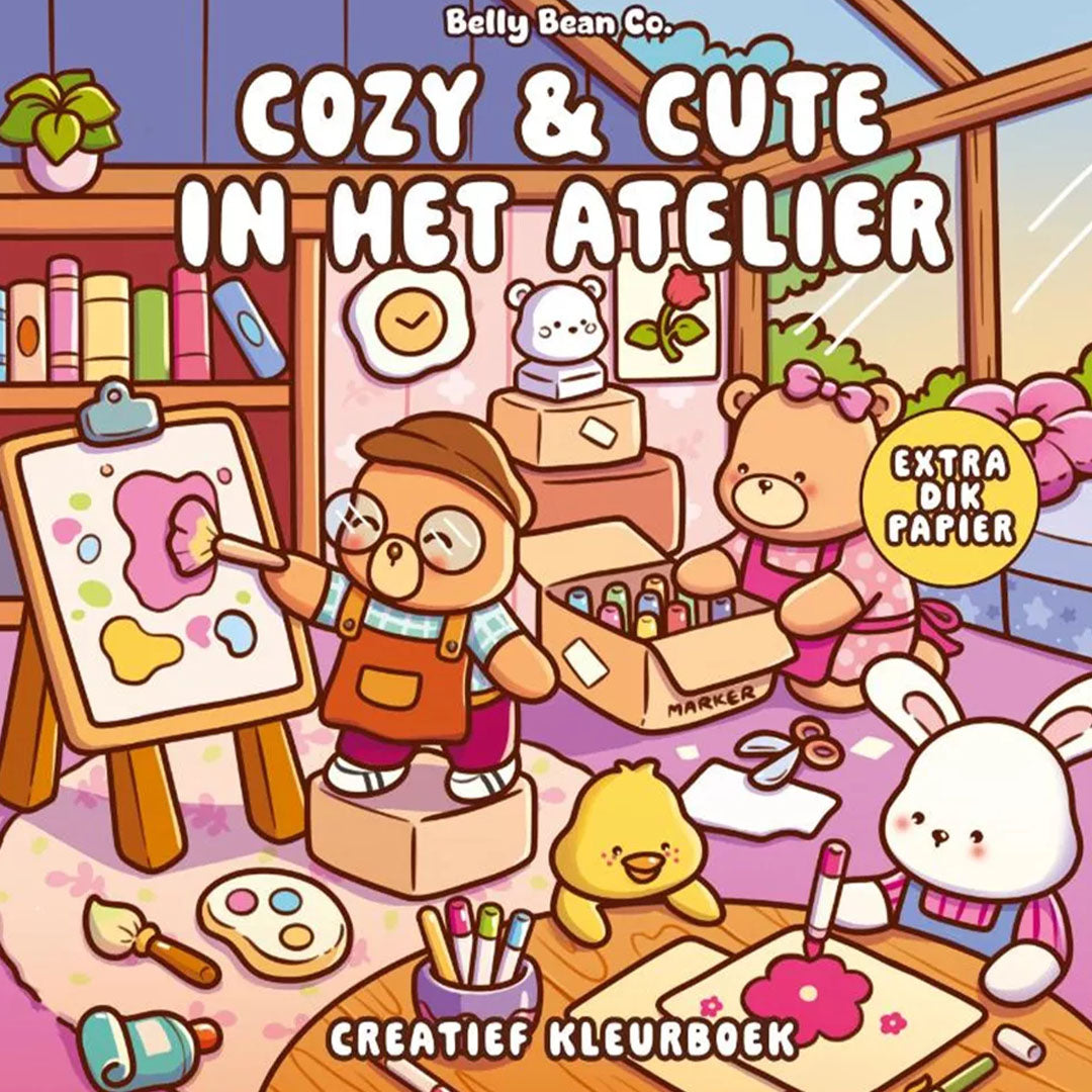 uitgeverij unieboek cozy & cute in het atelier | 1480502 |