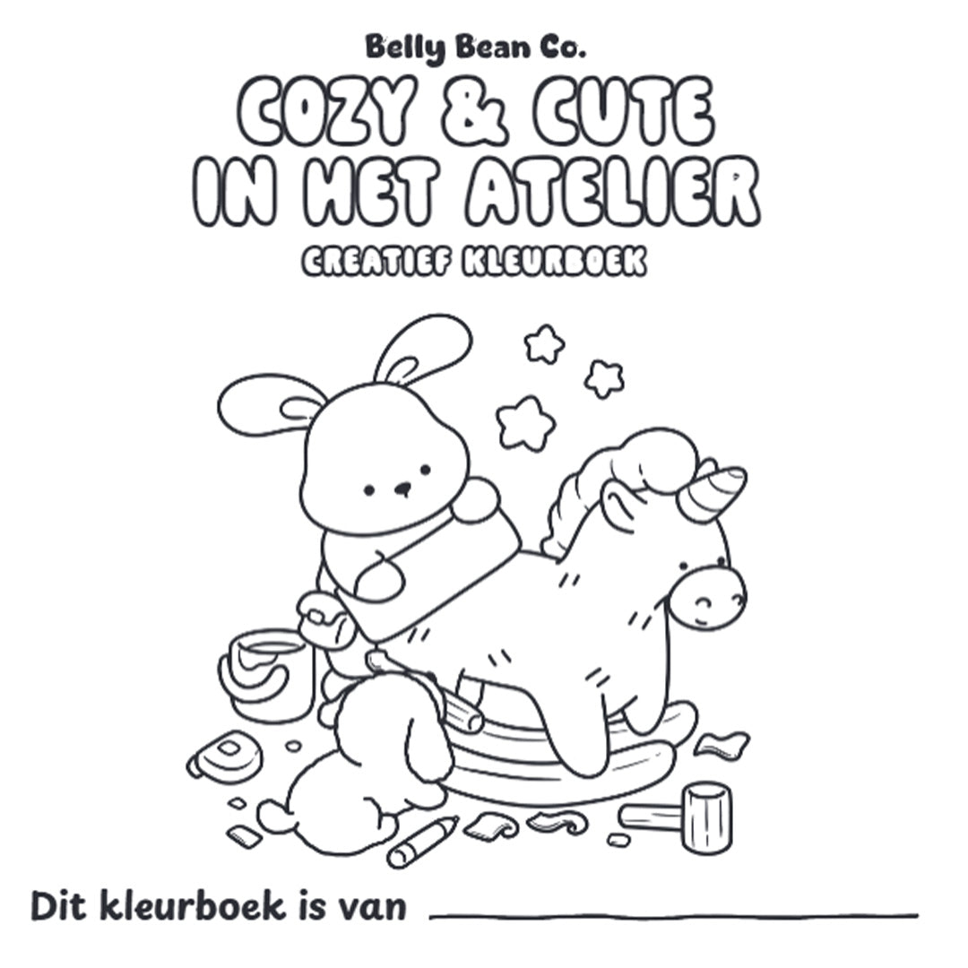 uitgeverij unieboek cozy & cute in het atelier | 1480502 | 2