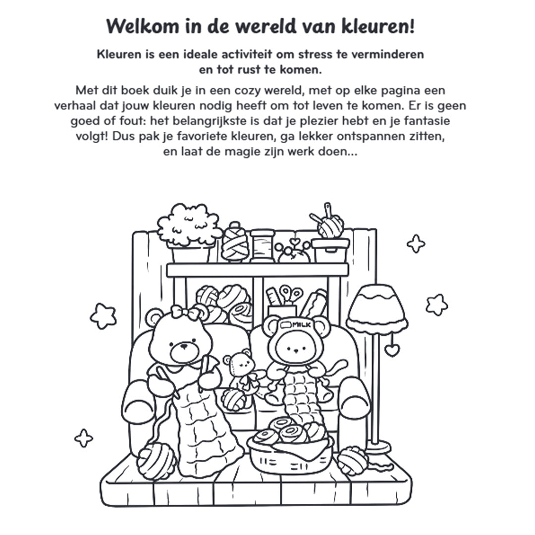 uitgeverij unieboek cozy & cute in het atelier | 1480502 | 3