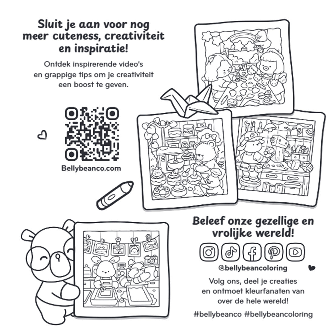 uitgeverij unieboek cozy & cute in het atelier | 1480502 | 4