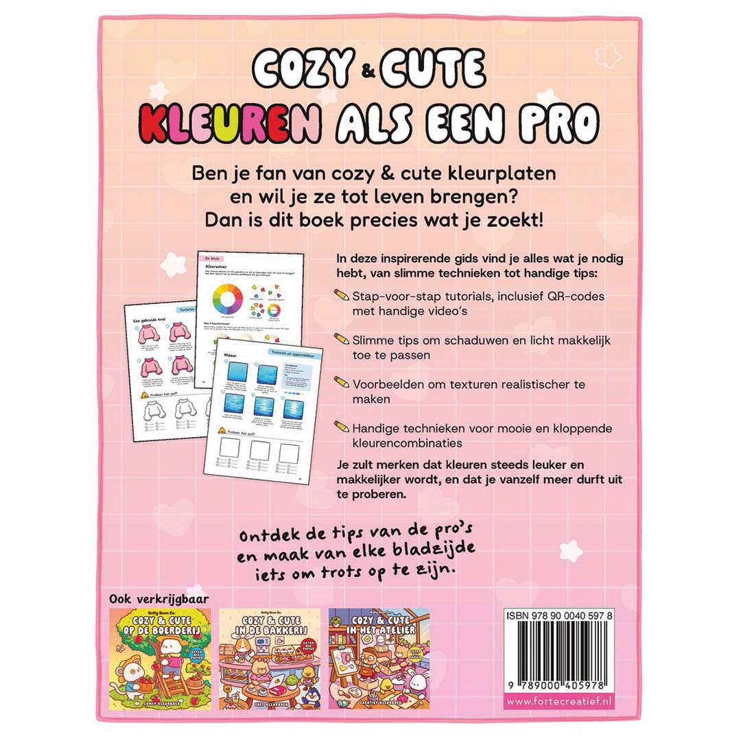uitgeverij unieboek cozy & cute kleuren als een pro | 1480597 | 6