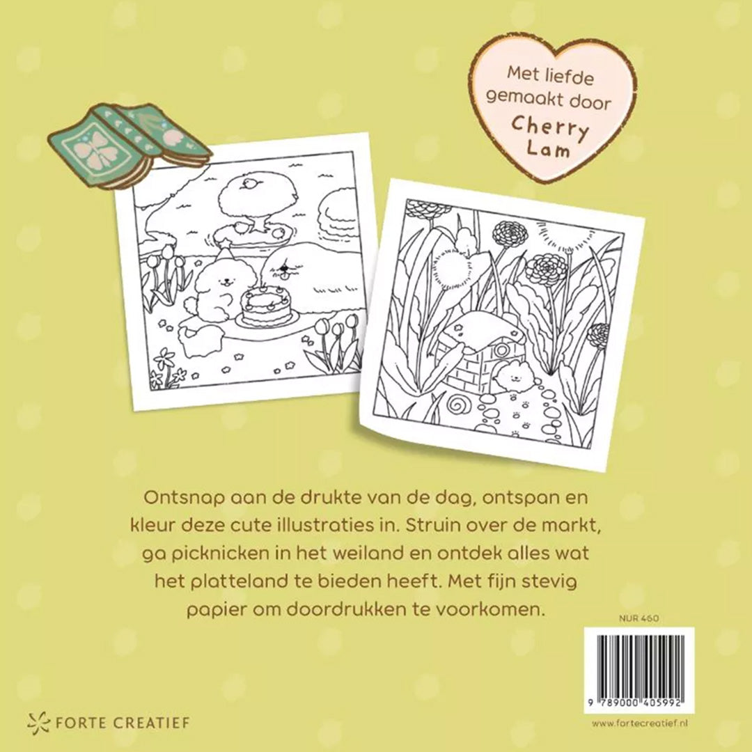 uitgeverij unieboek cozy kleurboek cottage | 1480599 | 6