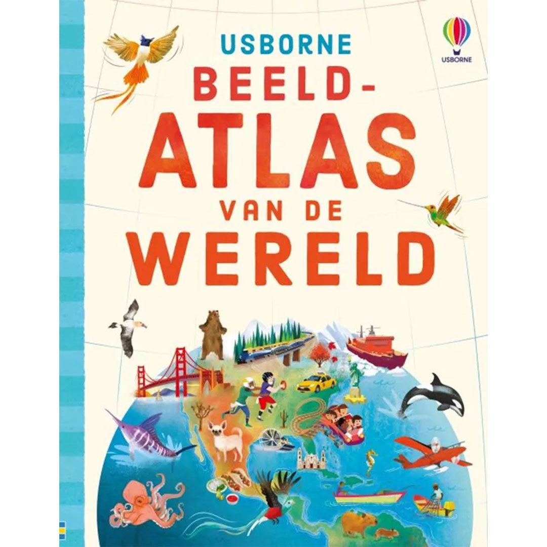 uitgeverij usborne beeldatlas van de wereld | 1700834 | 