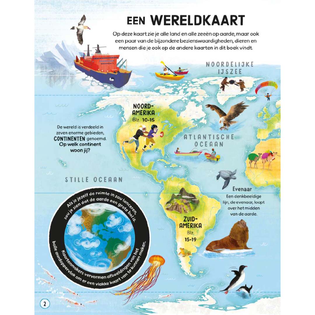 uitgeverij usborne beeldatlas van de wereld | 1700834 | 2