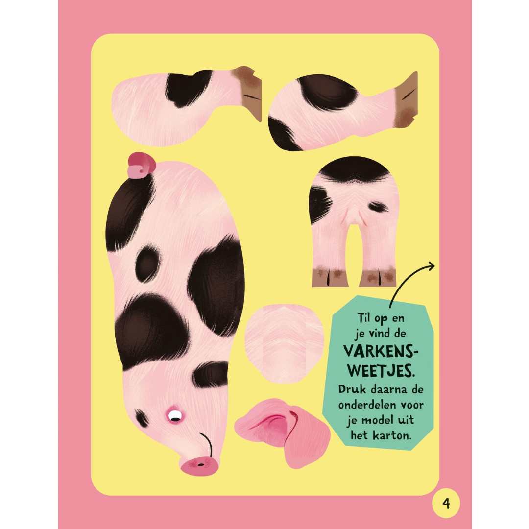 uitgeverij usborne bouwen en spelen boerderijdieren | 1706534 | 6