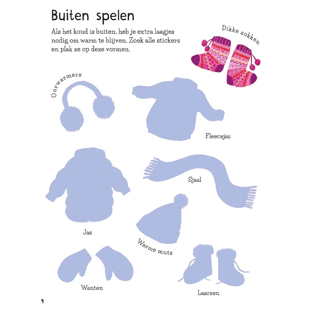 uitgeverij usborne eerste stickerboek aankleden | 1706754 | 4