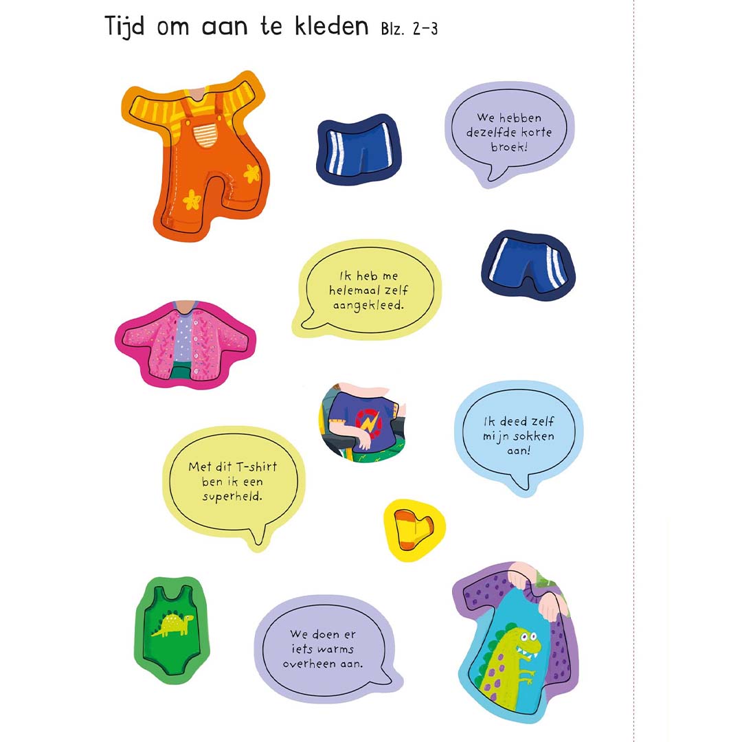 uitgeverij usborne eerste stickerboek aankleden | 1706754 | 6