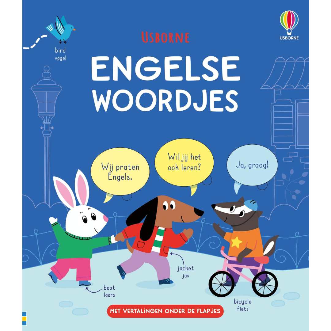 uitgeverij usborne flapjesboek engelse woordjes | 1706374 | 1 