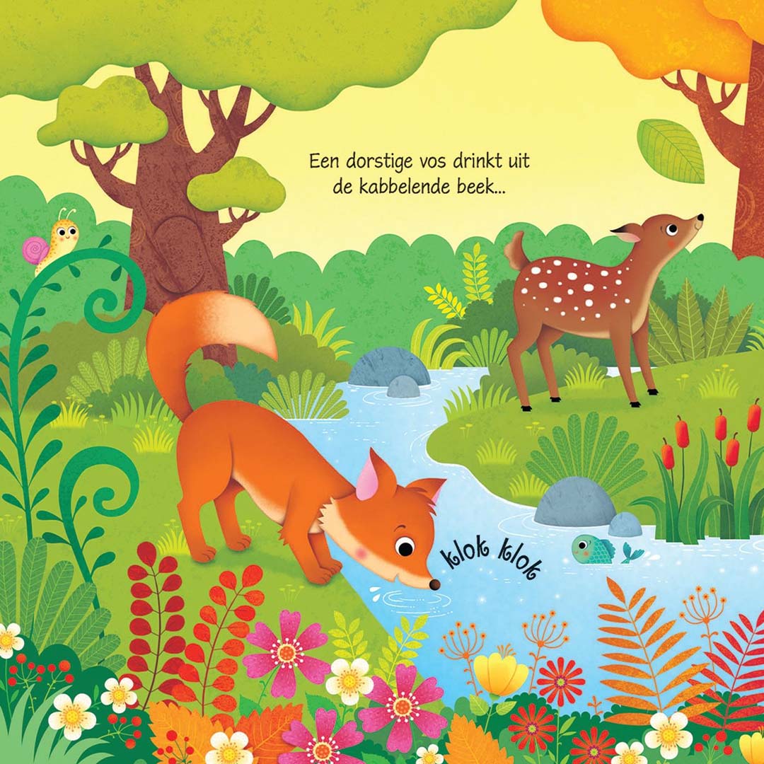 uitgeverij usborne geluidenboek geluiden in het bos | 1707435 - 2022 | 5