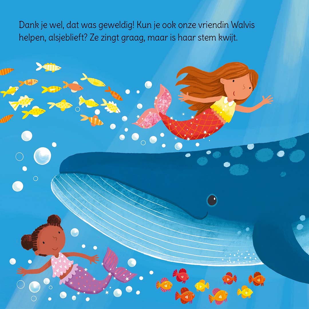 uitgeverij usborne geluidenboek magische zeemeerminnen | 1700833| 5