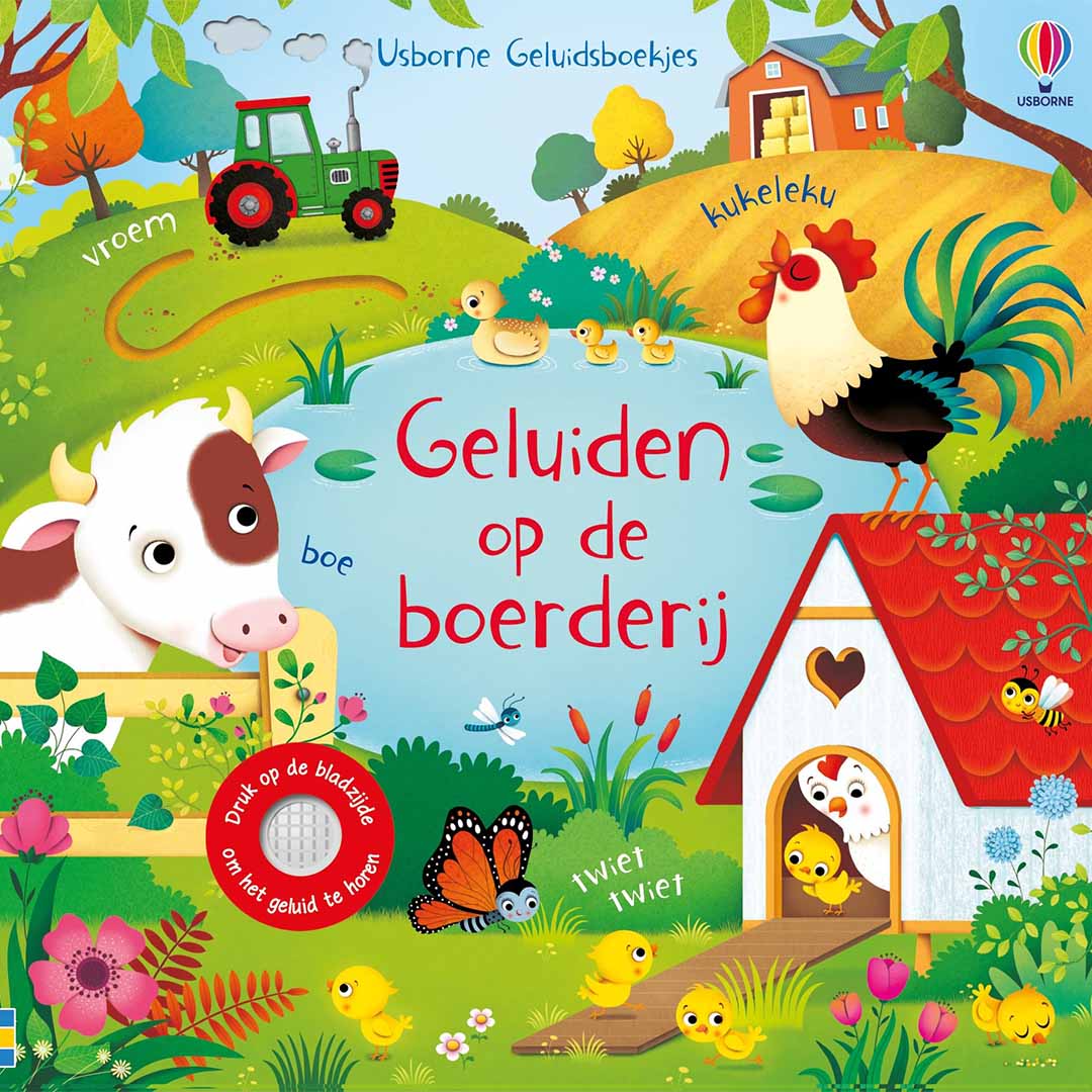uitgeverij usborne geluidenboek op de boerderij  | 1704780 | 1
