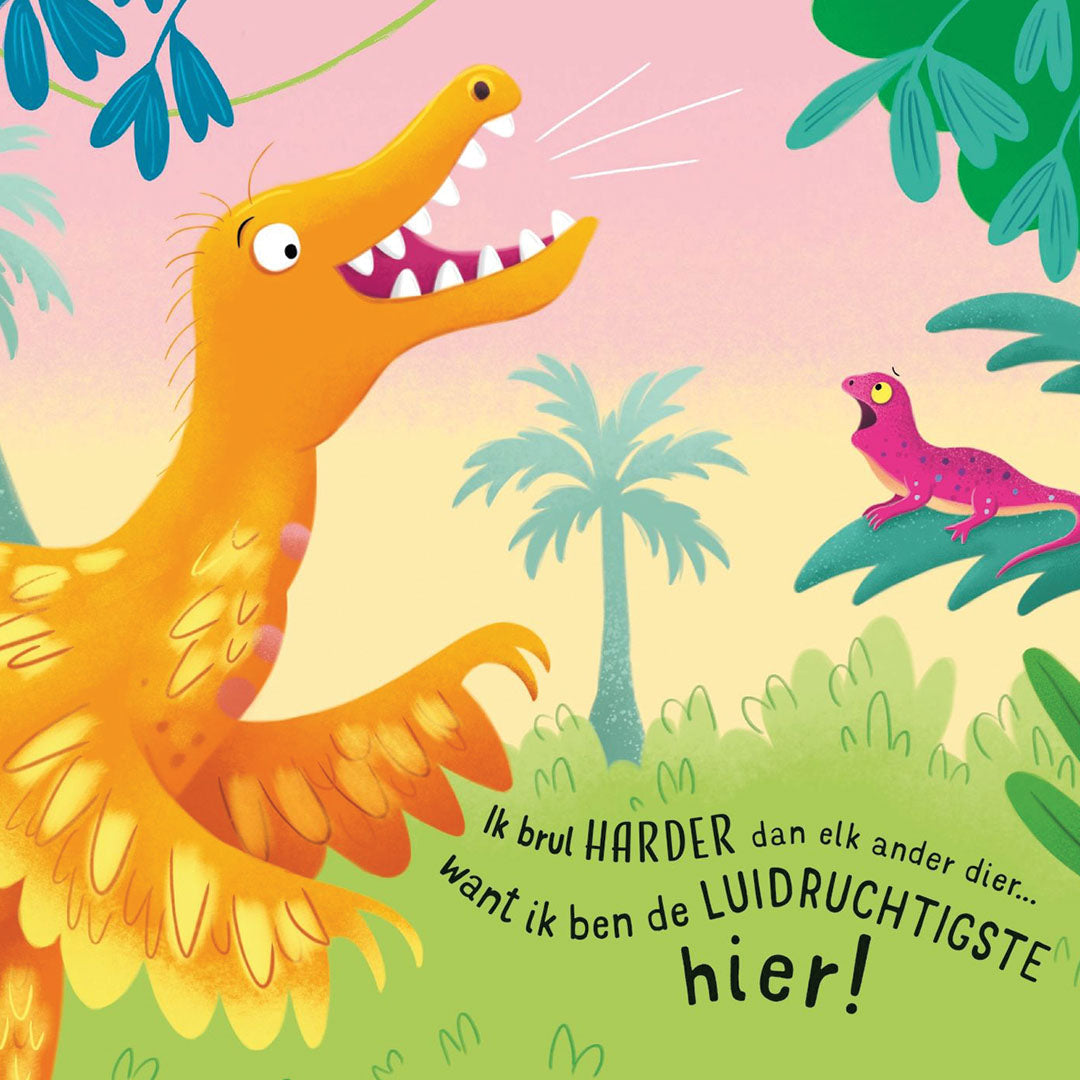 uitgeverij usborne geluidenboek wat een lawaai bij de dino's!