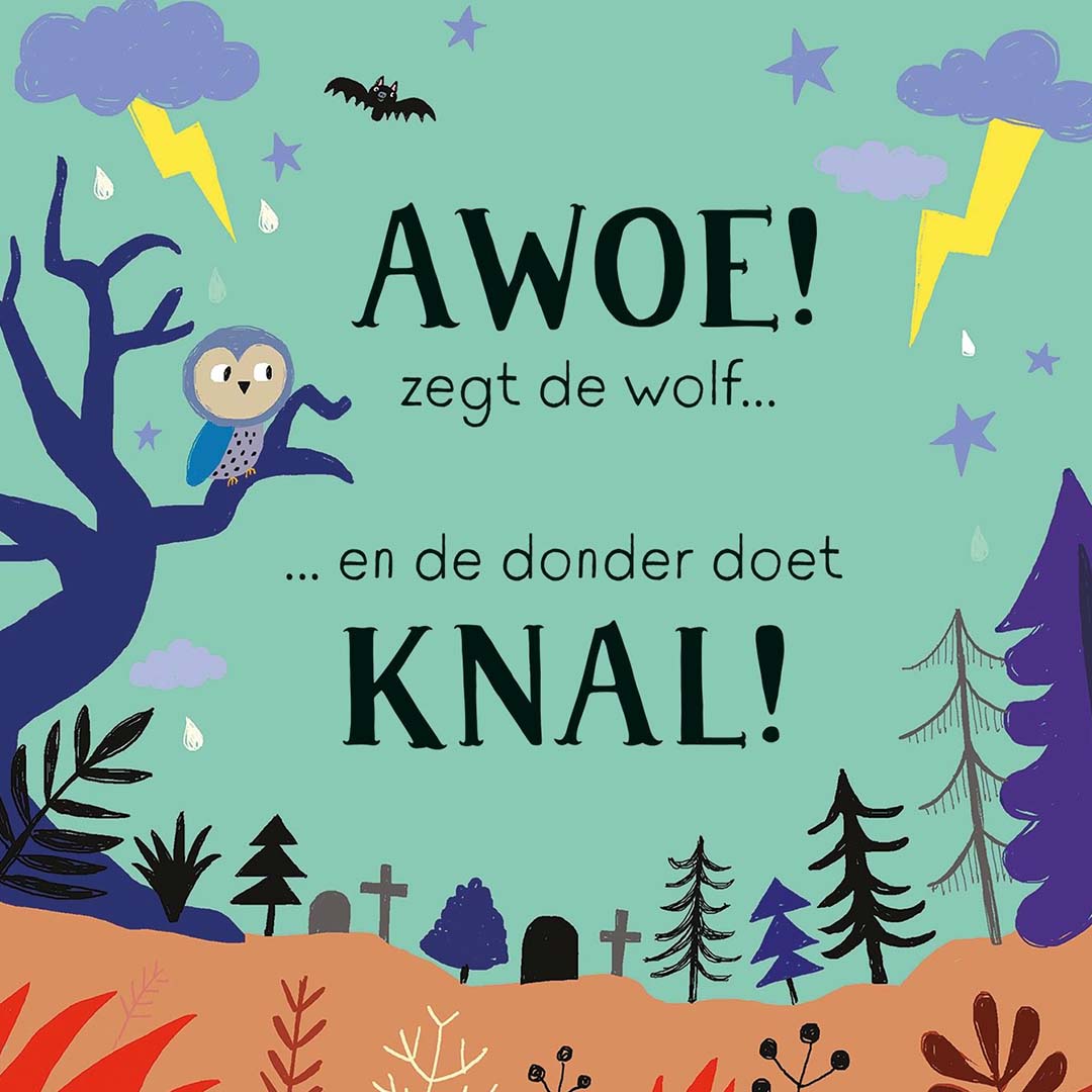 uitgeverij usborne geluidenboek wat zeggen de griezels? woe! | 1706538| 6