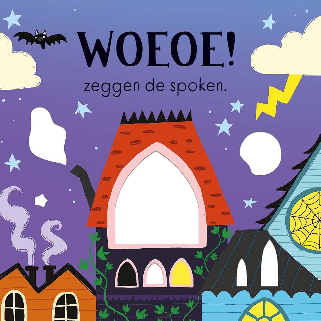 uitgeverij usborne geluidenboek wat zeggen de griezels? woe! | 1706538| 4