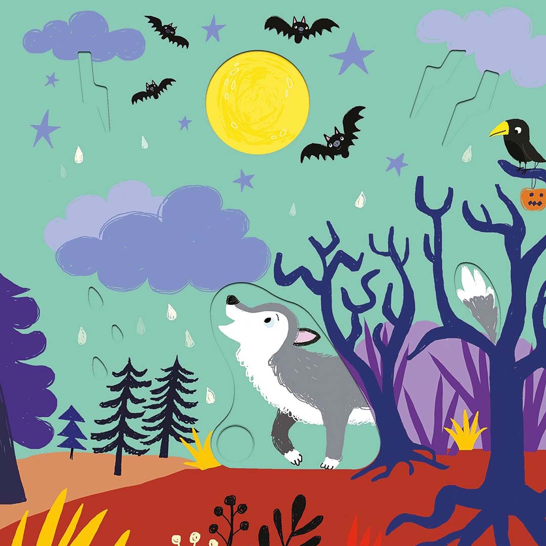 uitgeverij usborne geluidenboek wat zeggen de griezels? woe! | 1706538| 5