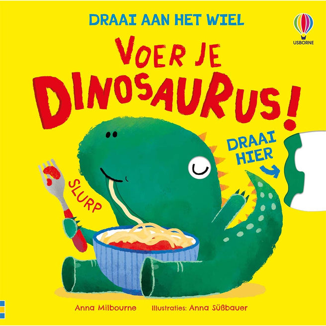 uitgeverij usborne kartonboek voer je dinosaurus | 1706753 | 1