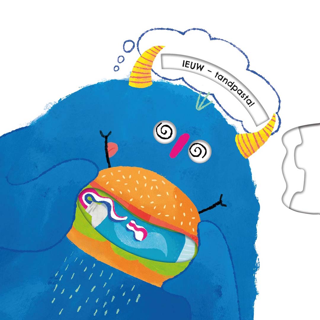 uitgeverij usborne karton boek voer je monster | 1706519 | 4