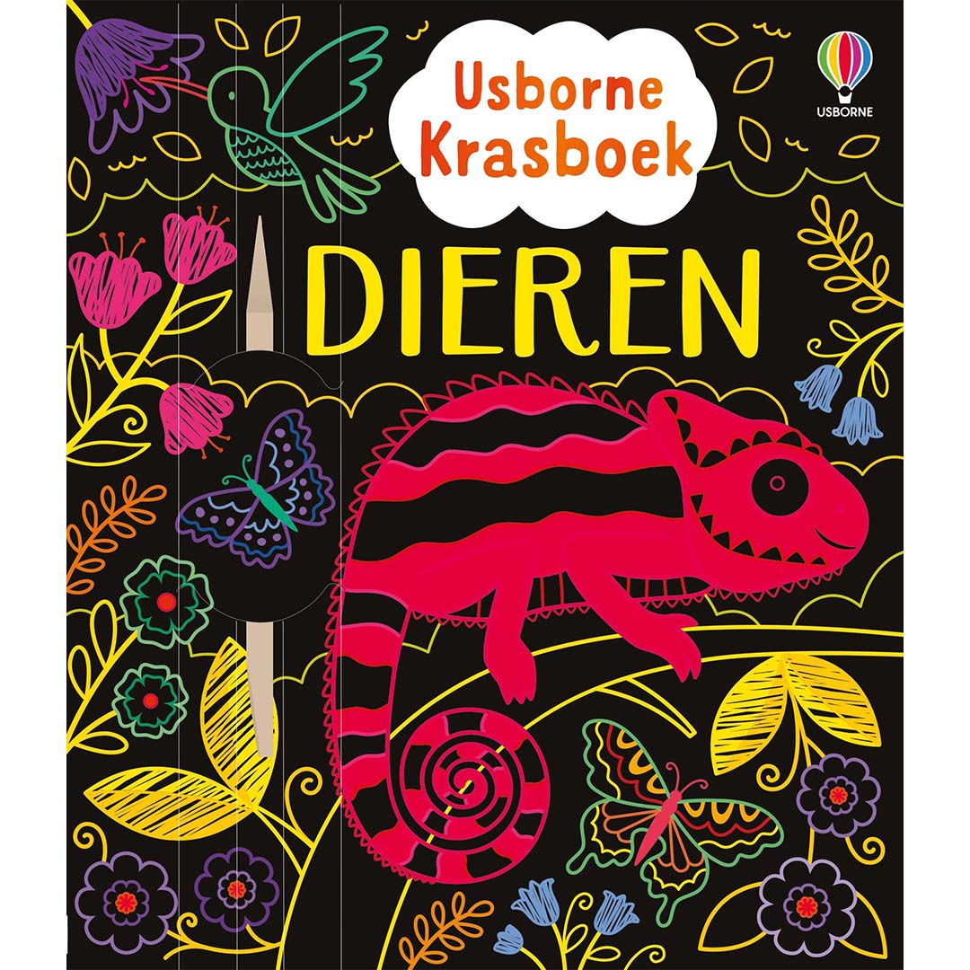 uitgeverij usborne krasboek dieren | 1706521 | 1