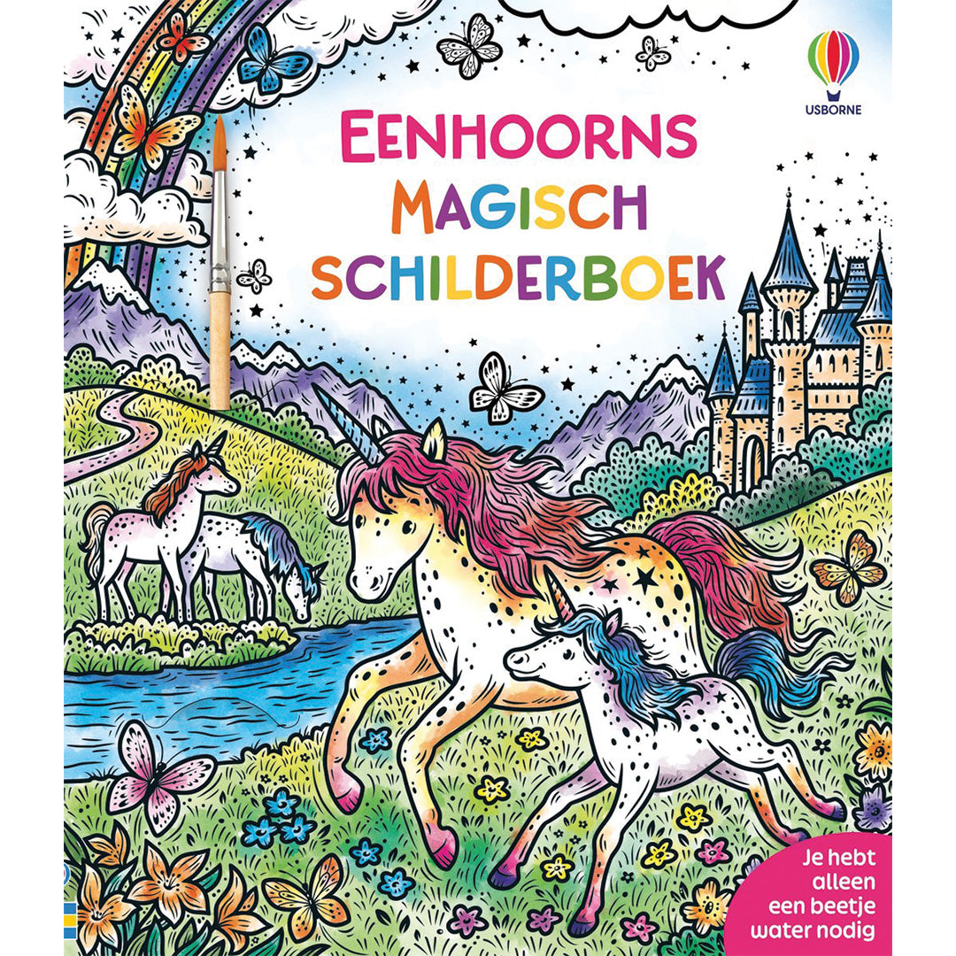 uitgeverij usborne magisch schilderboek eenhoorns