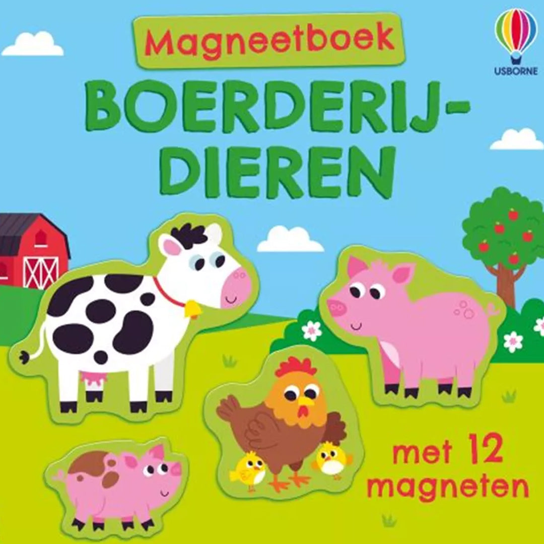 uitgeverij usborne magneetboek boerderijdieren | 1707012 |