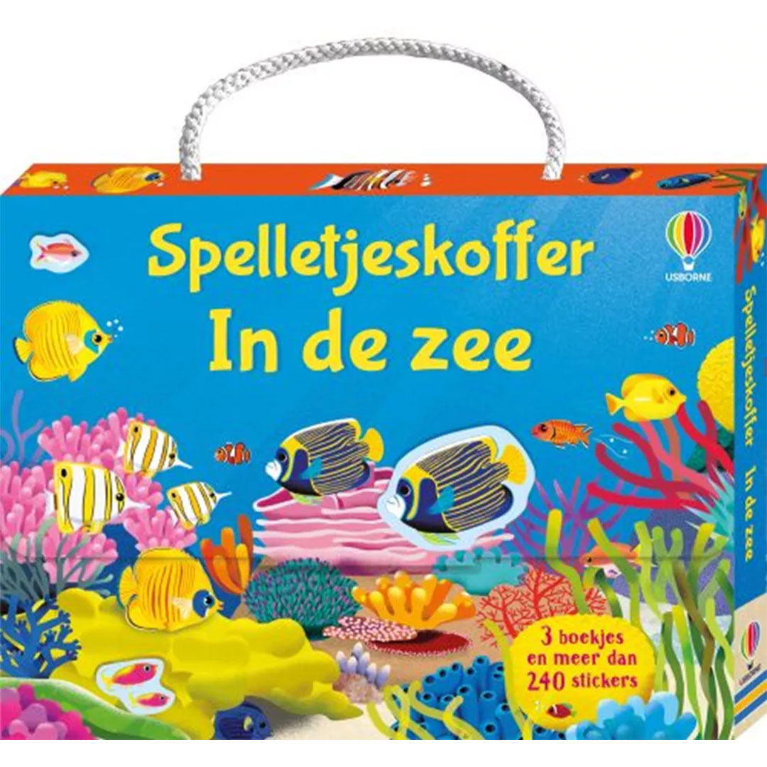 uitgeverij usborne spelletjeskoffer in de zee | USB1707023 | 