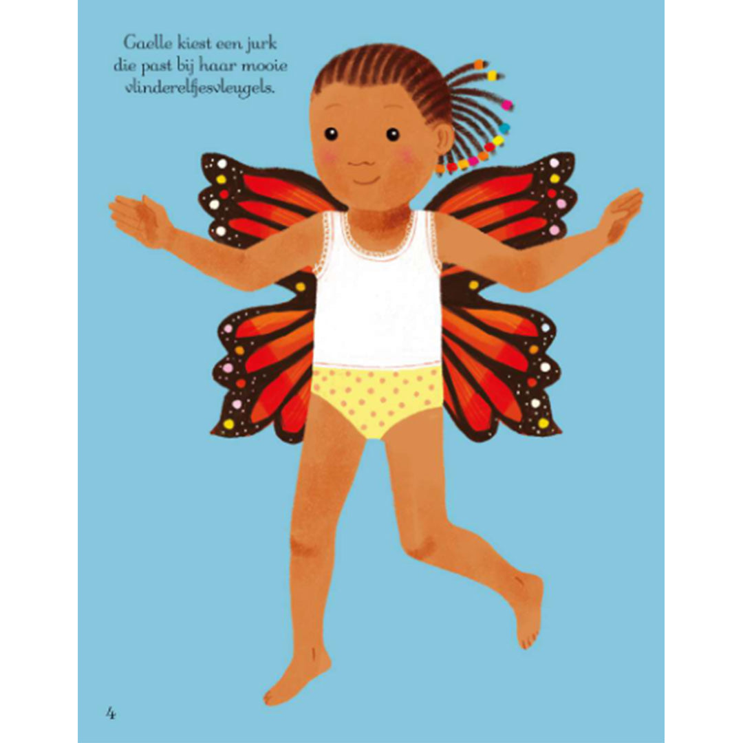 uitgeverij usborne sticker- verkleedboek elfjes | 1706936 | 4