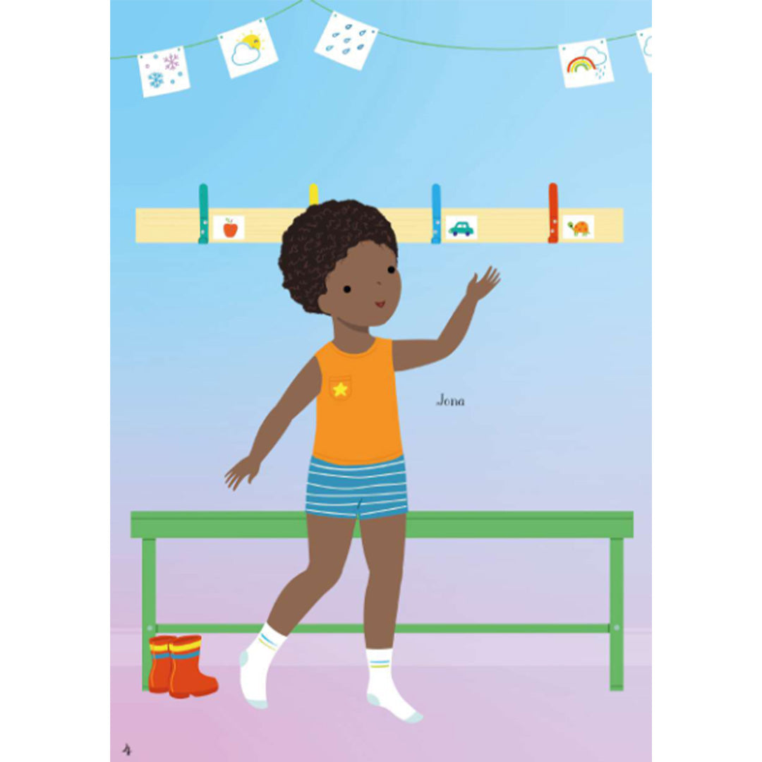 uitgeverij usborne stickerboek de eerste schooldag | 1706358 | 1