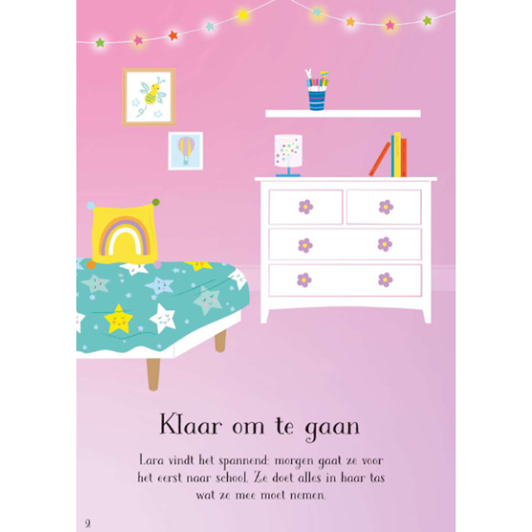uitgeverij usborne stickerboek de eerste schooldag | 1706358 | 3
