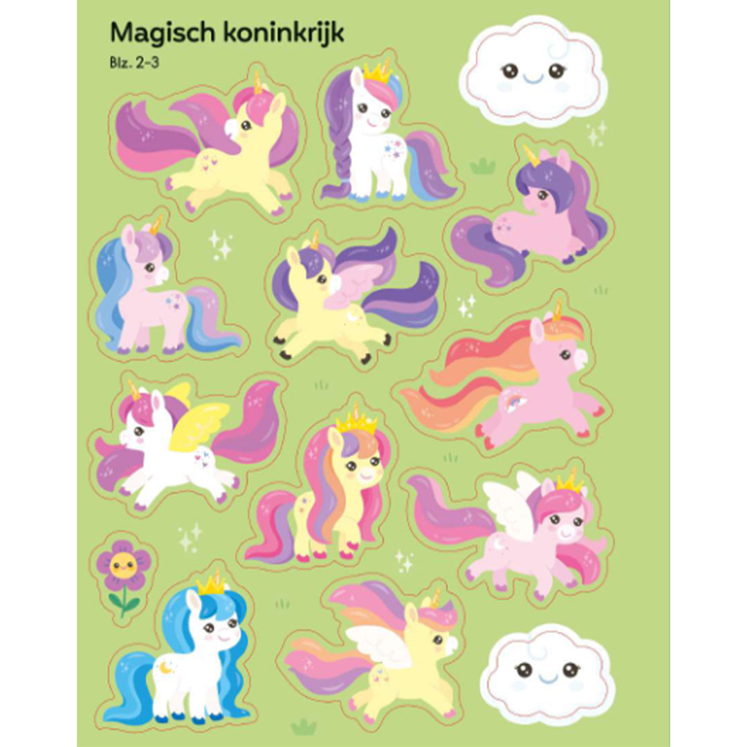 uitgeverij usborne stickerboek eenhoorns | 1706755 | 4
