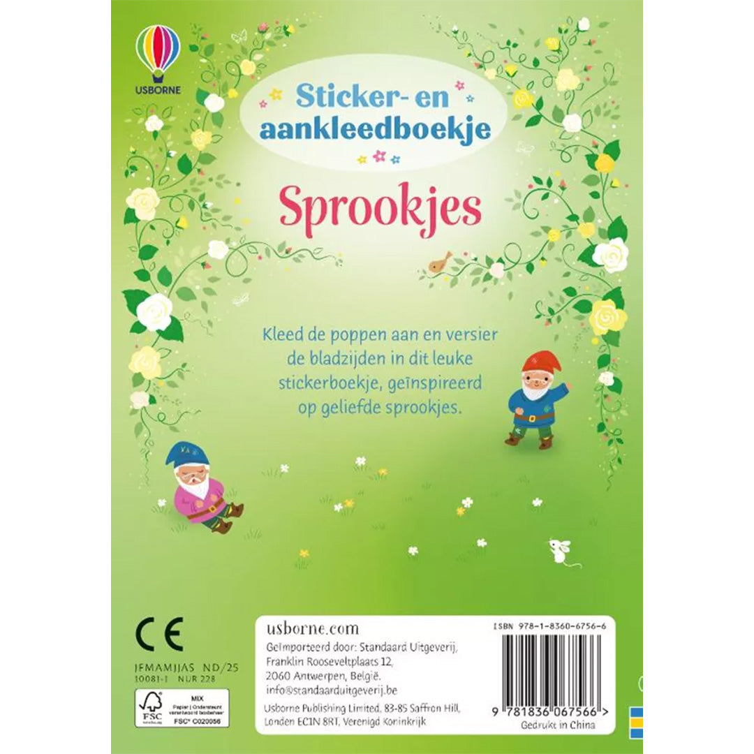 uitgeverij usborne stickerboek sprookjes | 1706756 | 6