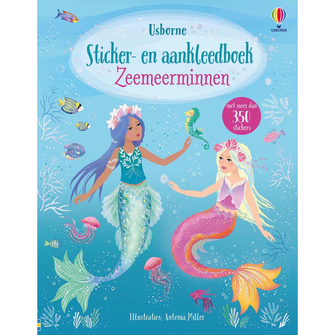 uitgeverij usborne stickerboek zeemeerminnen | 1707895 | 