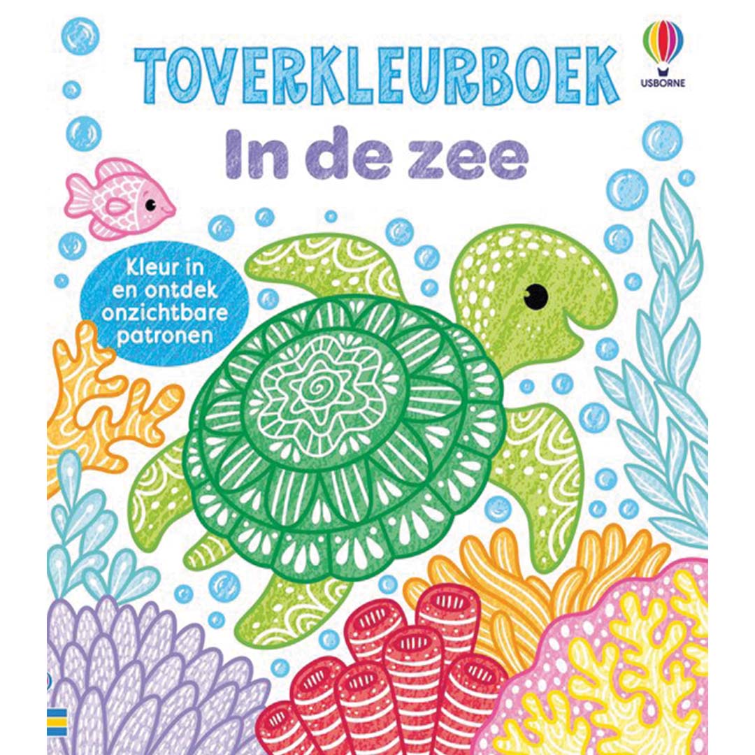 uitgeverij usborne toverkleurboek in de zee