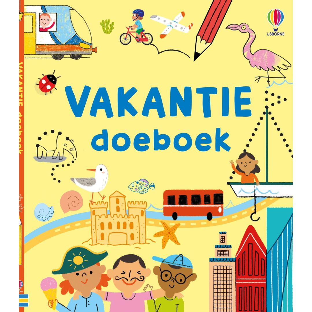 uitgeverij usborne vakantie doeboek