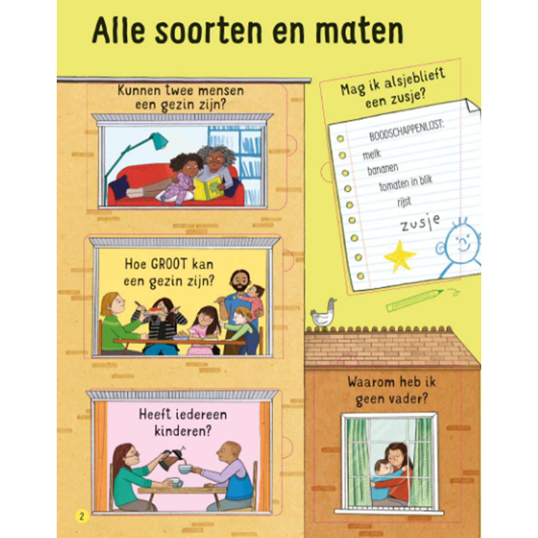 uitgeverij usborne vragen en antwoorden over families | 1706974 | 2