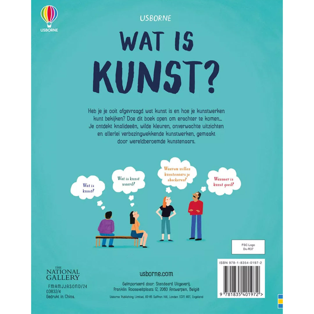 uitgeverij usborne wat is kunst? | 1700197 | 6