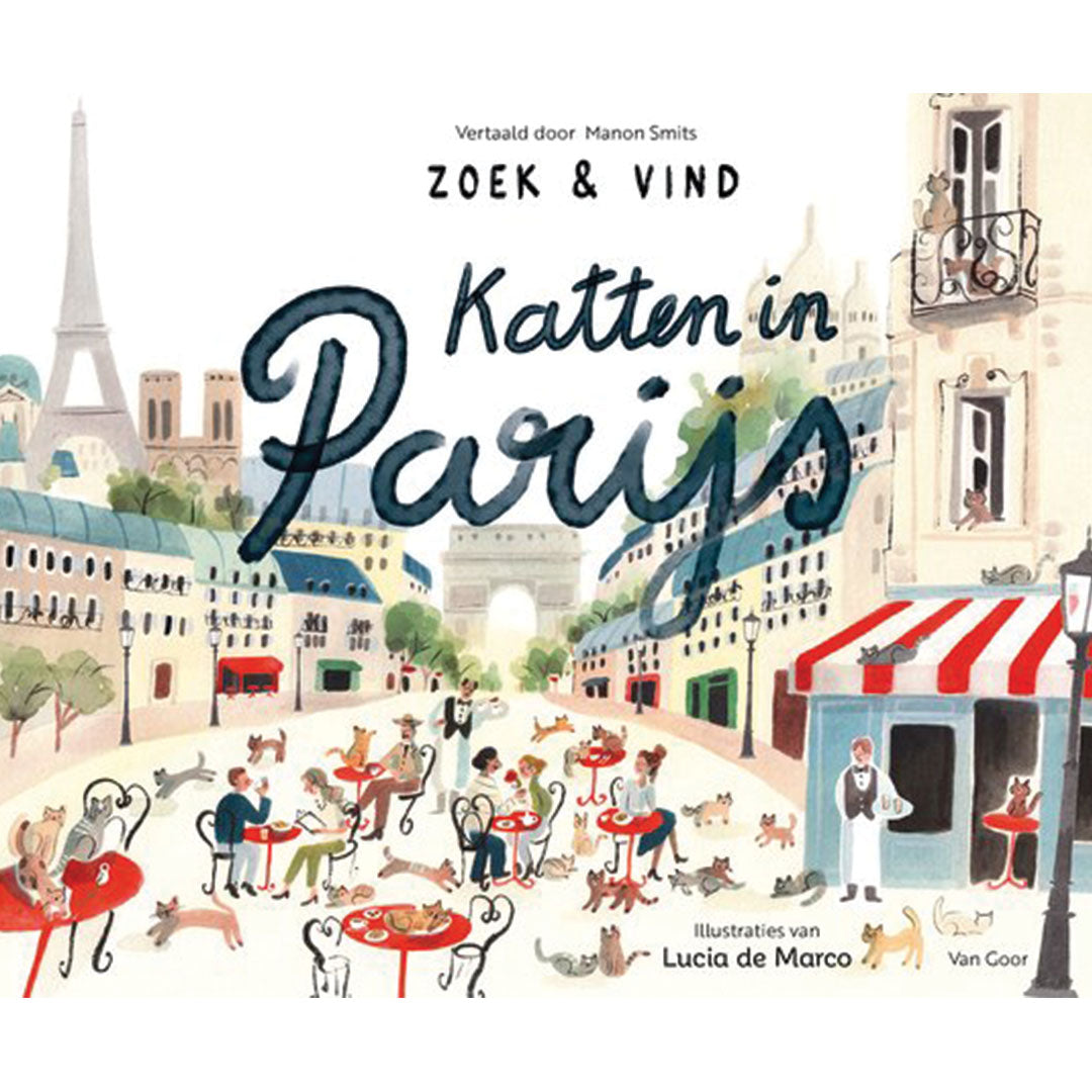 uitgeverij van goor zoekboek katten in parijs