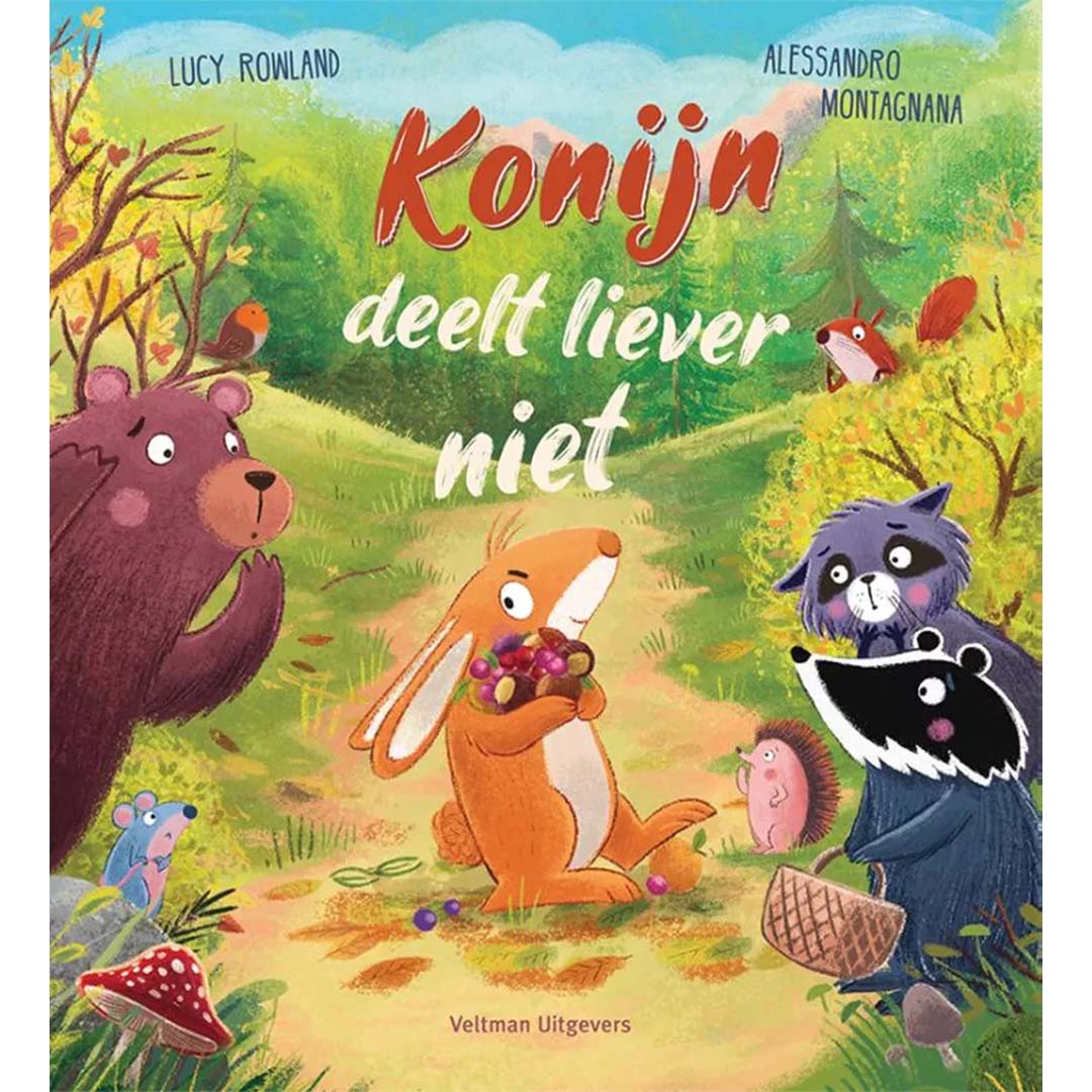 uitgeverij veltman konijn deelt liever niet